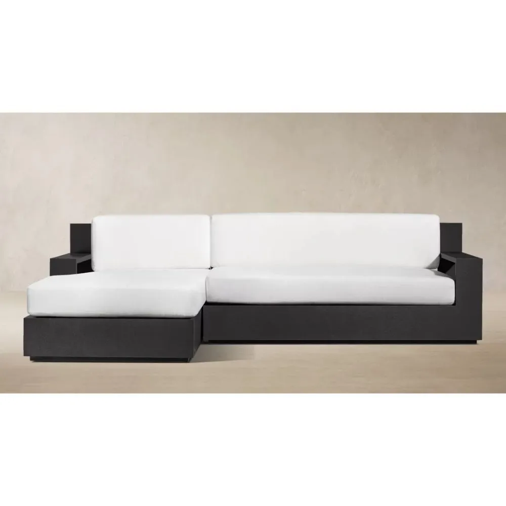 Marbella Aluminum Left-Arm Chaise Sectional (4)