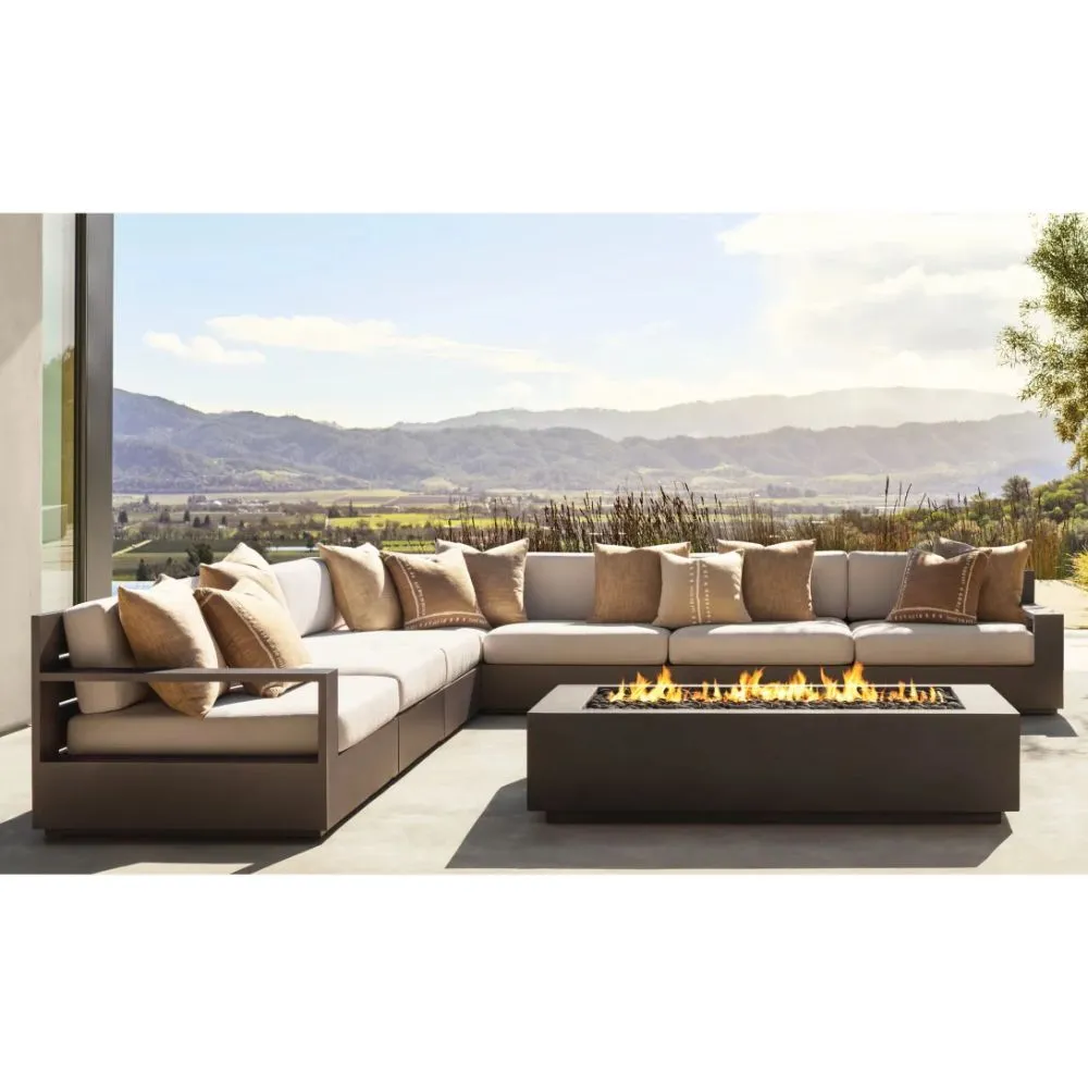 Marbella Aluminum Modular L-Sectional (4)