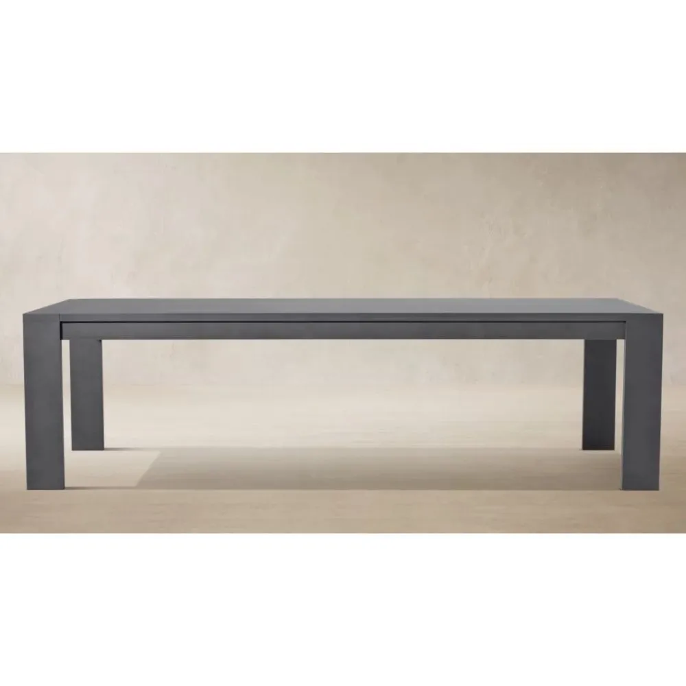 Marbella Aluminum Rectangular Dining Table (3)