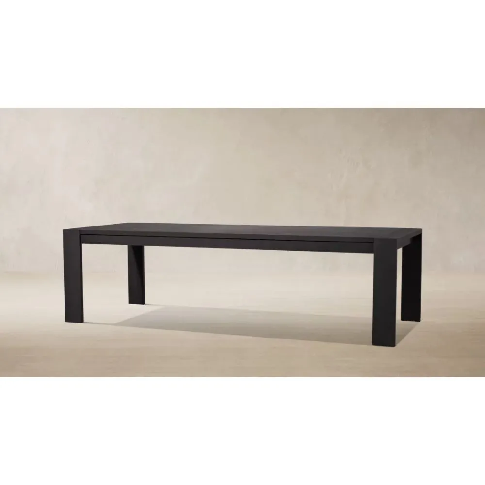 Marbella Aluminum Rectangular Dining Table (4)