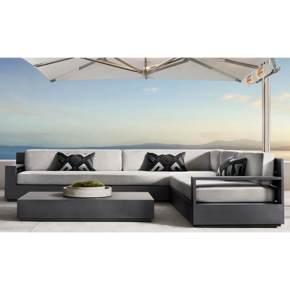 Marbella Aluminum Right-Arm L-Sectional (4)