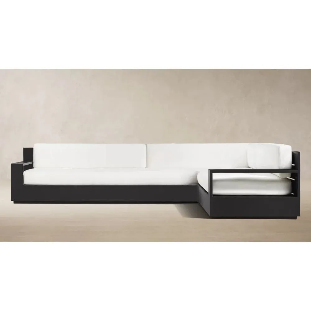Marbella Aluminum Right-Arm L-Sectional (5)