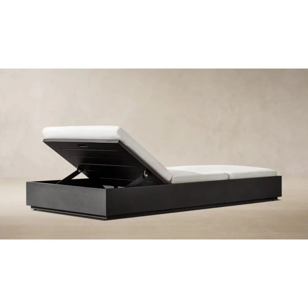 Marbella Aluminum Single Dual-Adjustable Chaise (2)
