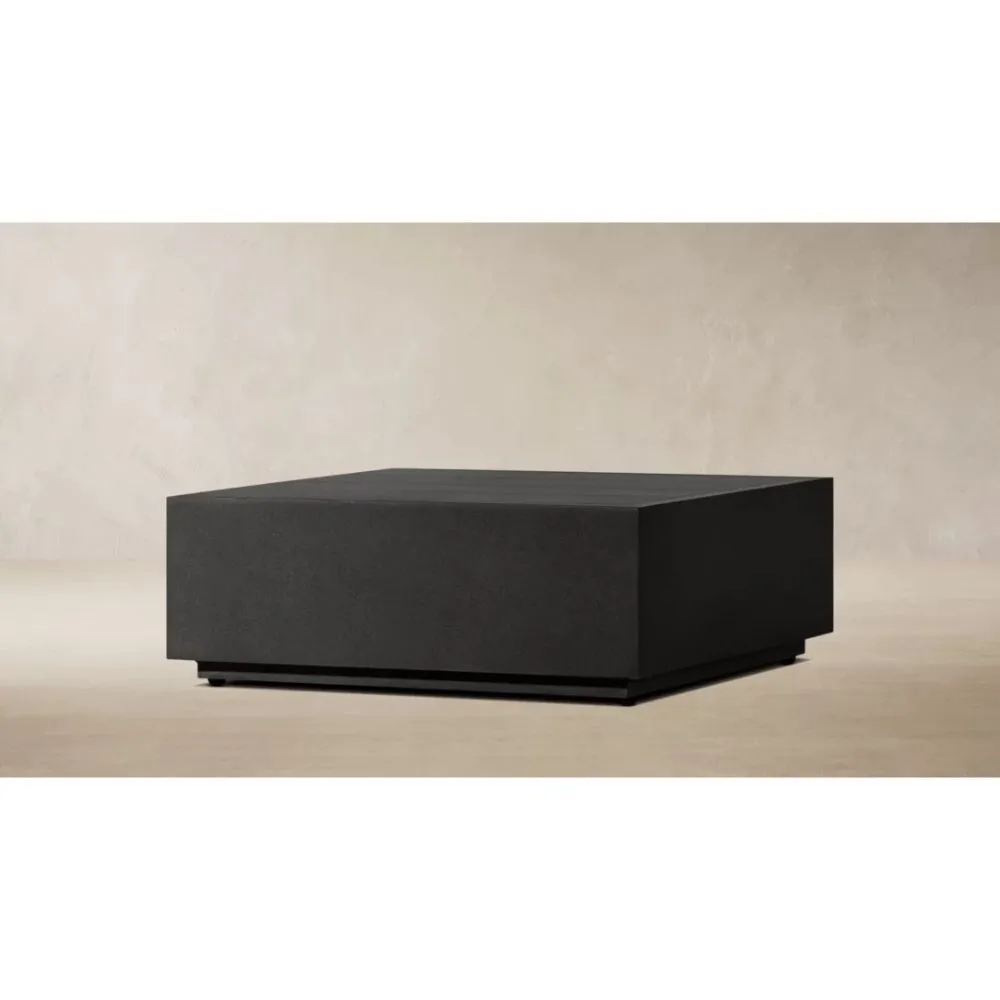 Marbella Aluminum Square Side Table (2)