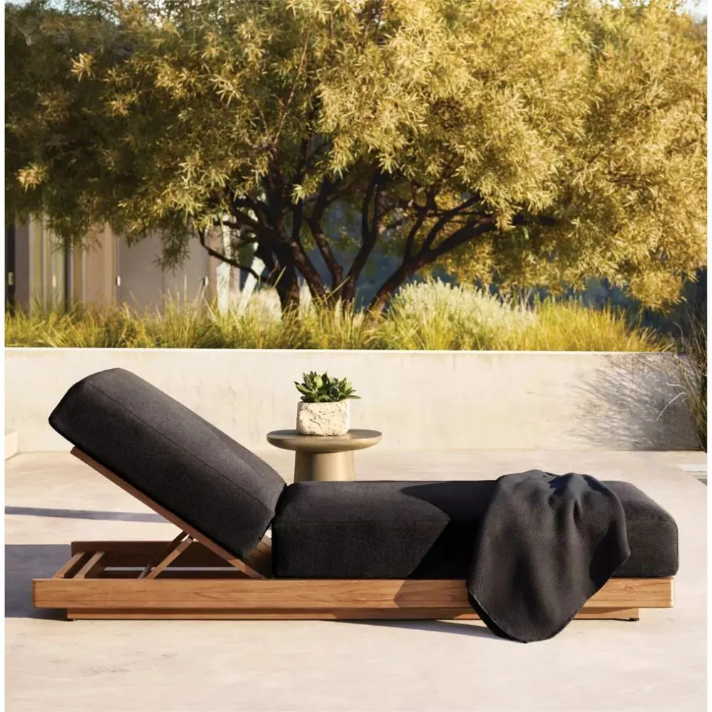 Santos Teak Adjustable Chaise (1)