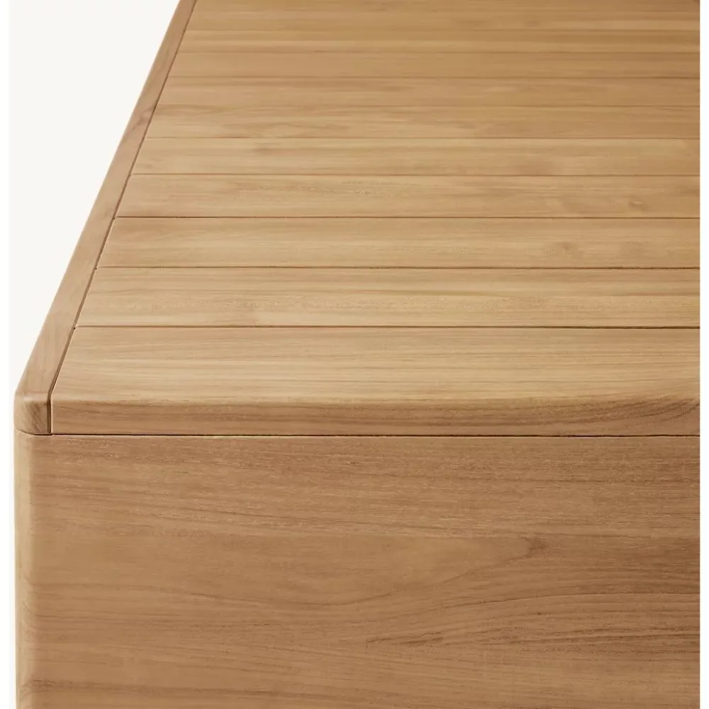 Santos Teak Rectangular Coffee Table (2)