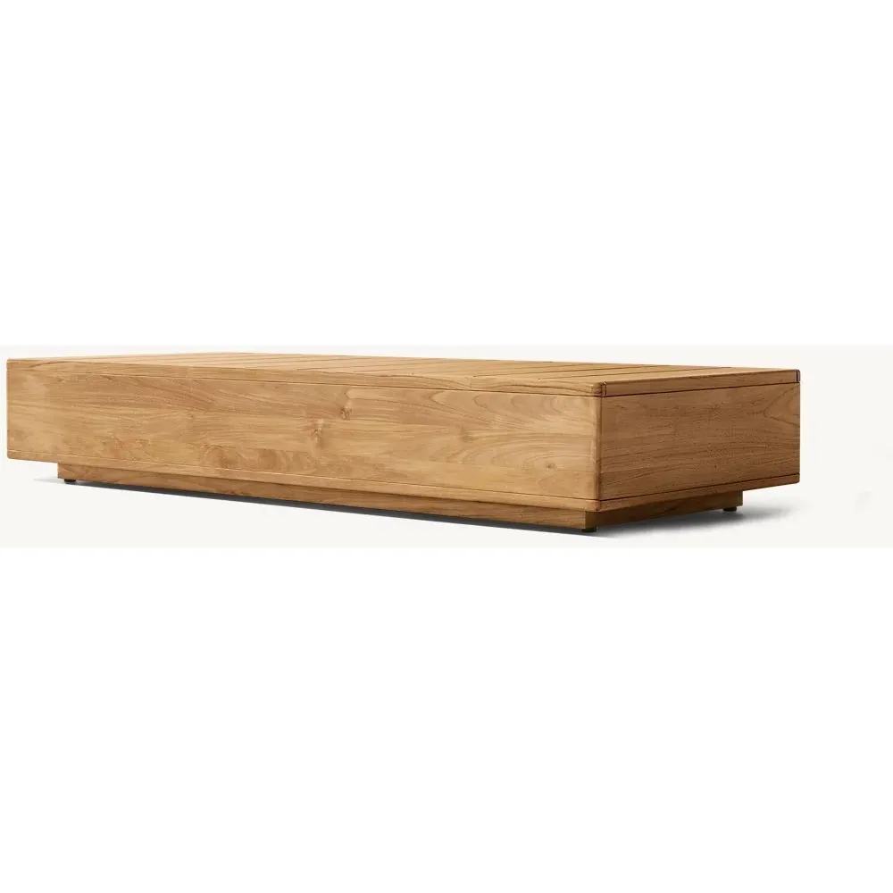 Santos Teak Rectangular Coffee Table (3)