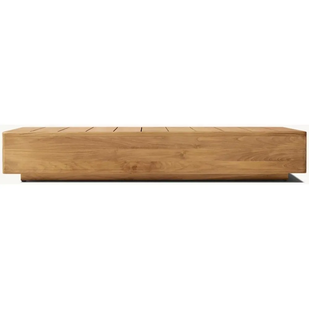 Santos Teak Rectangular Coffee Table (4)