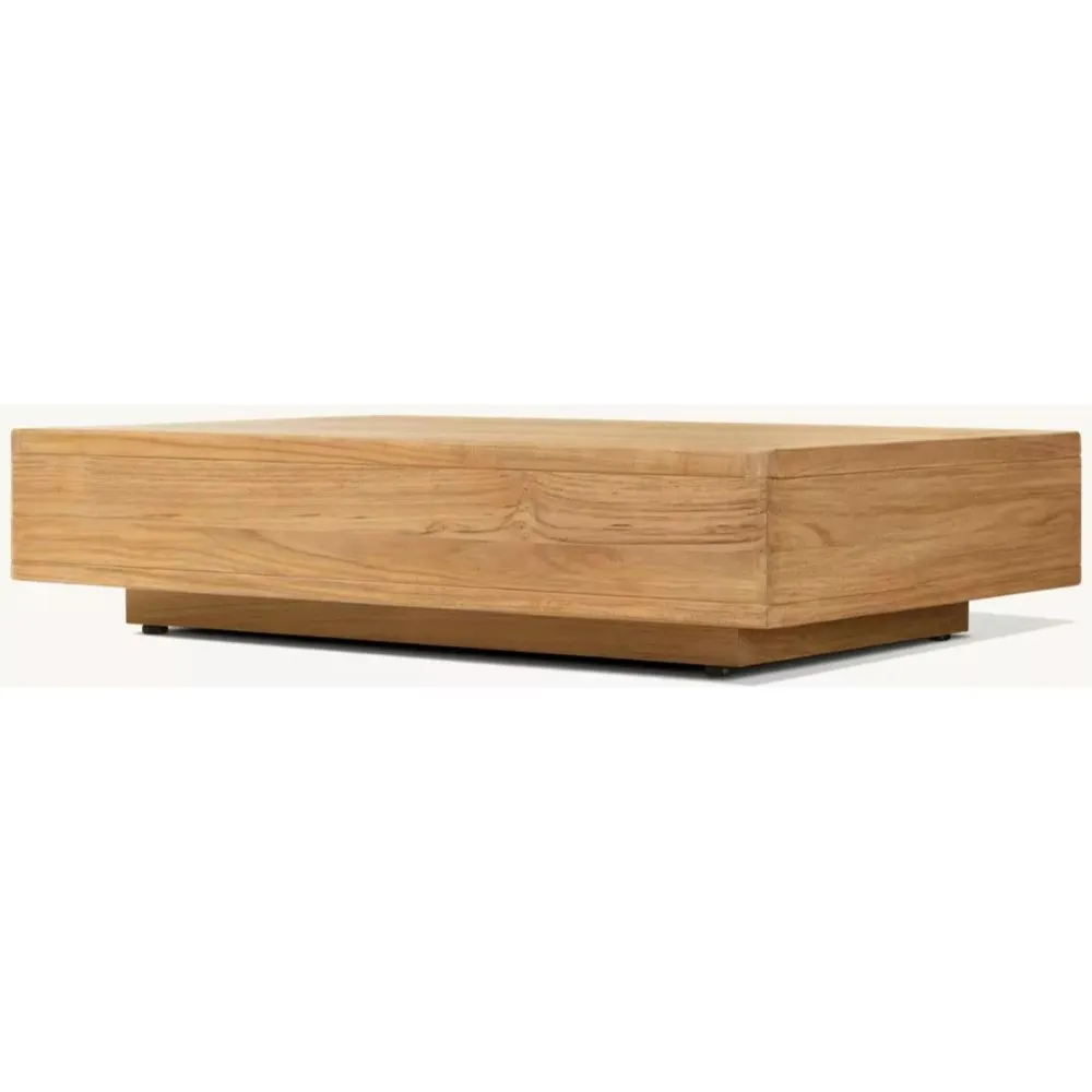Santos Teak Rectangular Side Table (1)