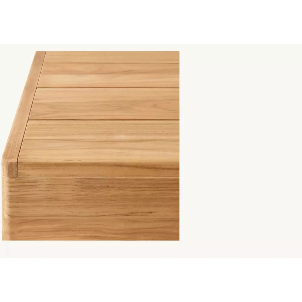 Santos Teak Rectangular Side Table (2)