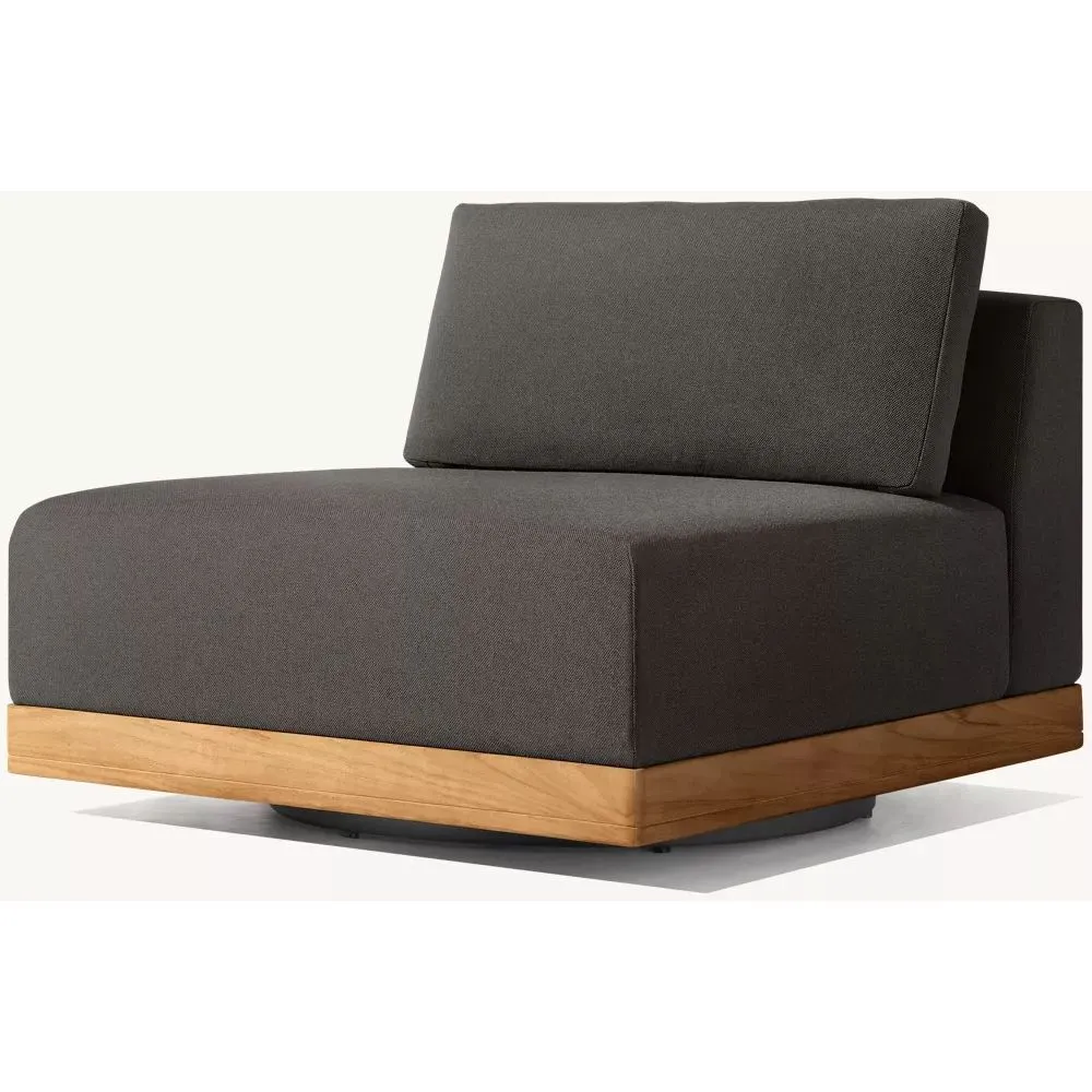 Santos Teak Swivel Lounge Chair (5)