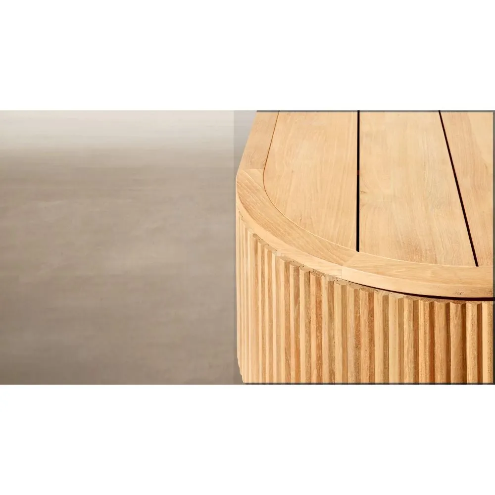 Byron Teak Rectangular Coffee Table (6)