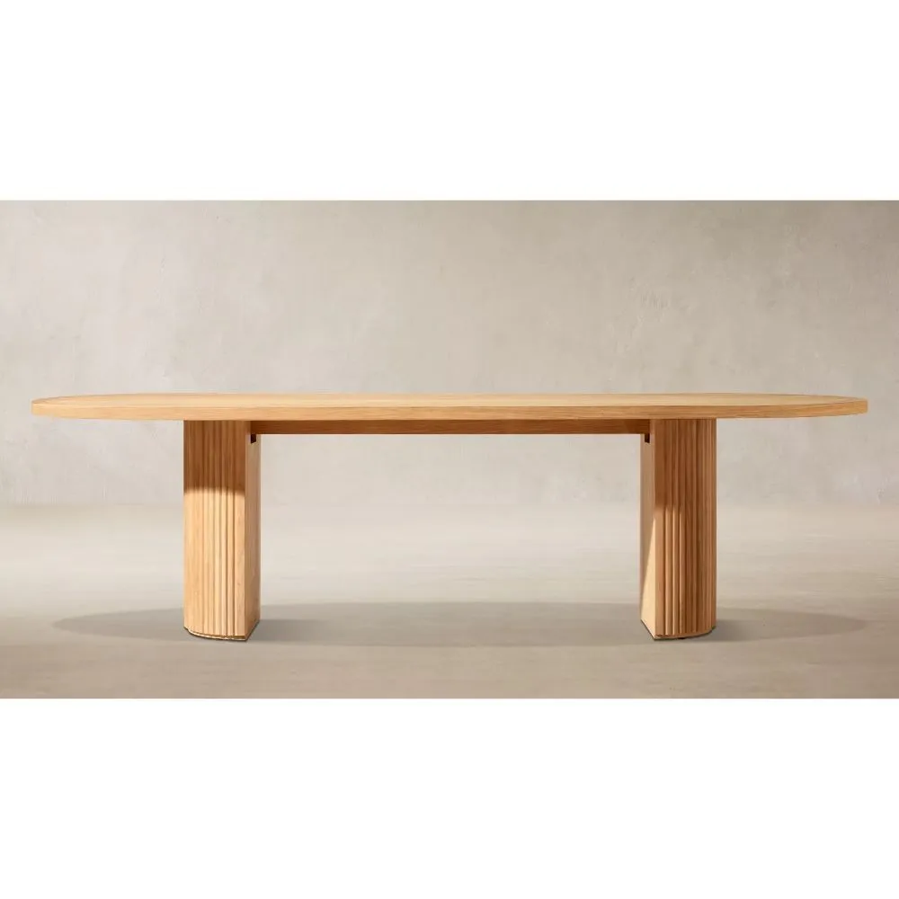 Byron Teak Rectangular Dining Table (3)