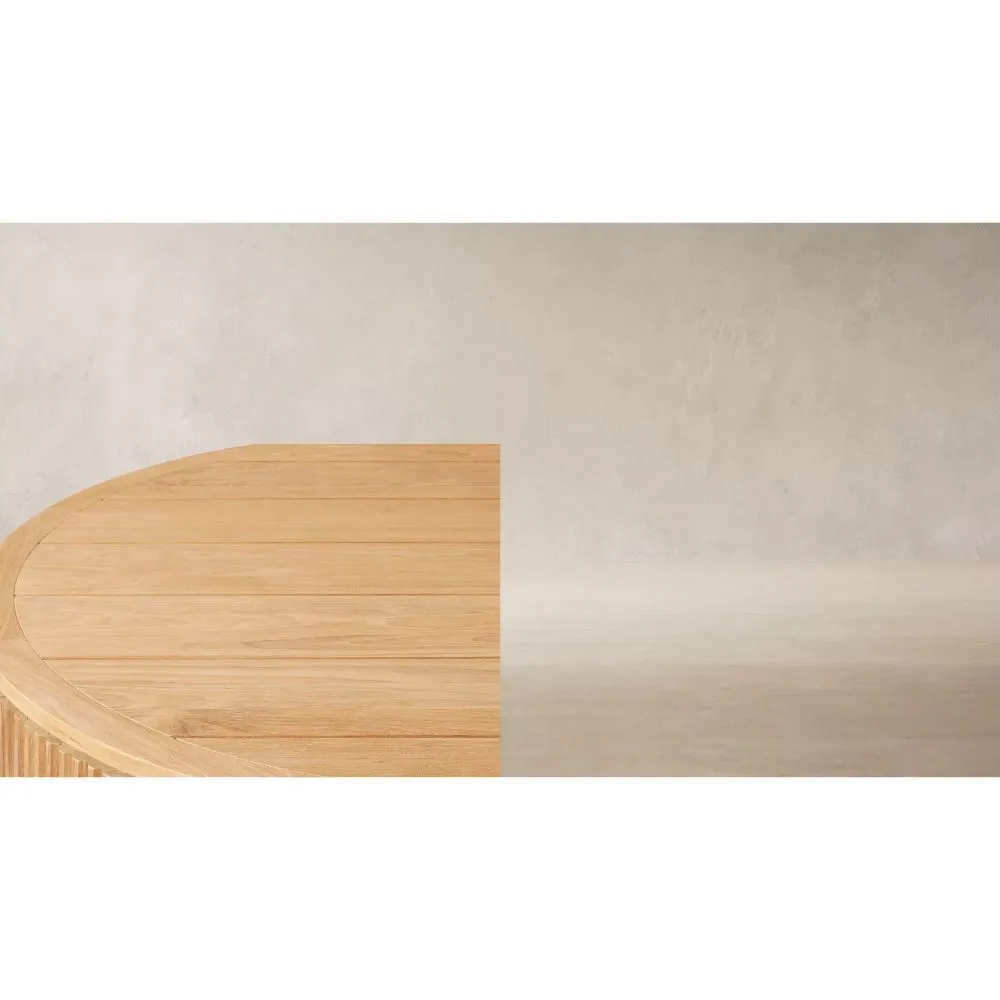Byron Teak Round Coffee Table (3)