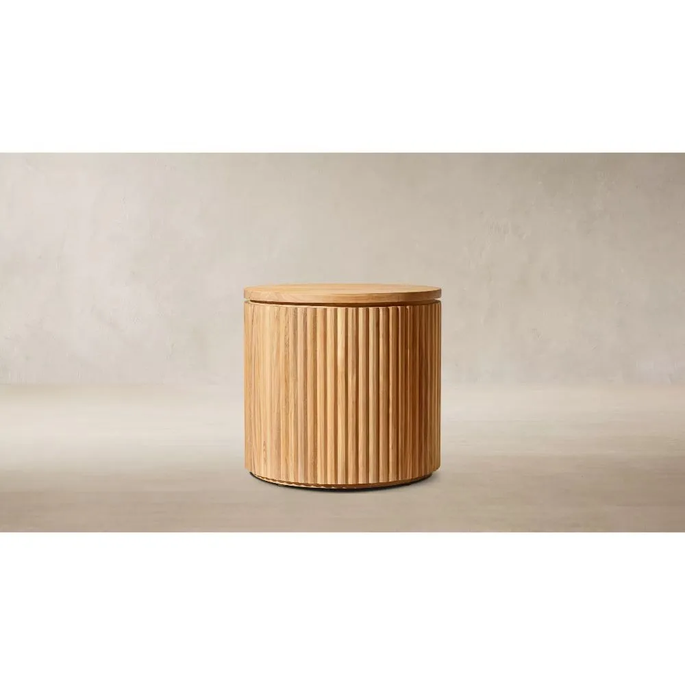 Byron Teak Side Table (2)