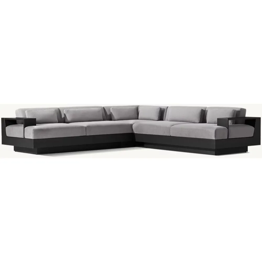 Cape Town Aluminum Customizable Sectional sofa (4)