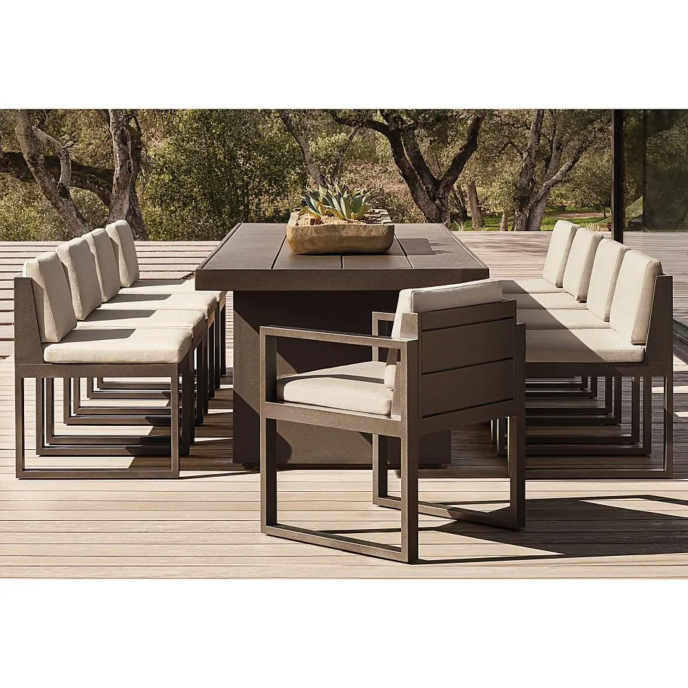 Cape Town Aluminum Dining Side Chair (1)