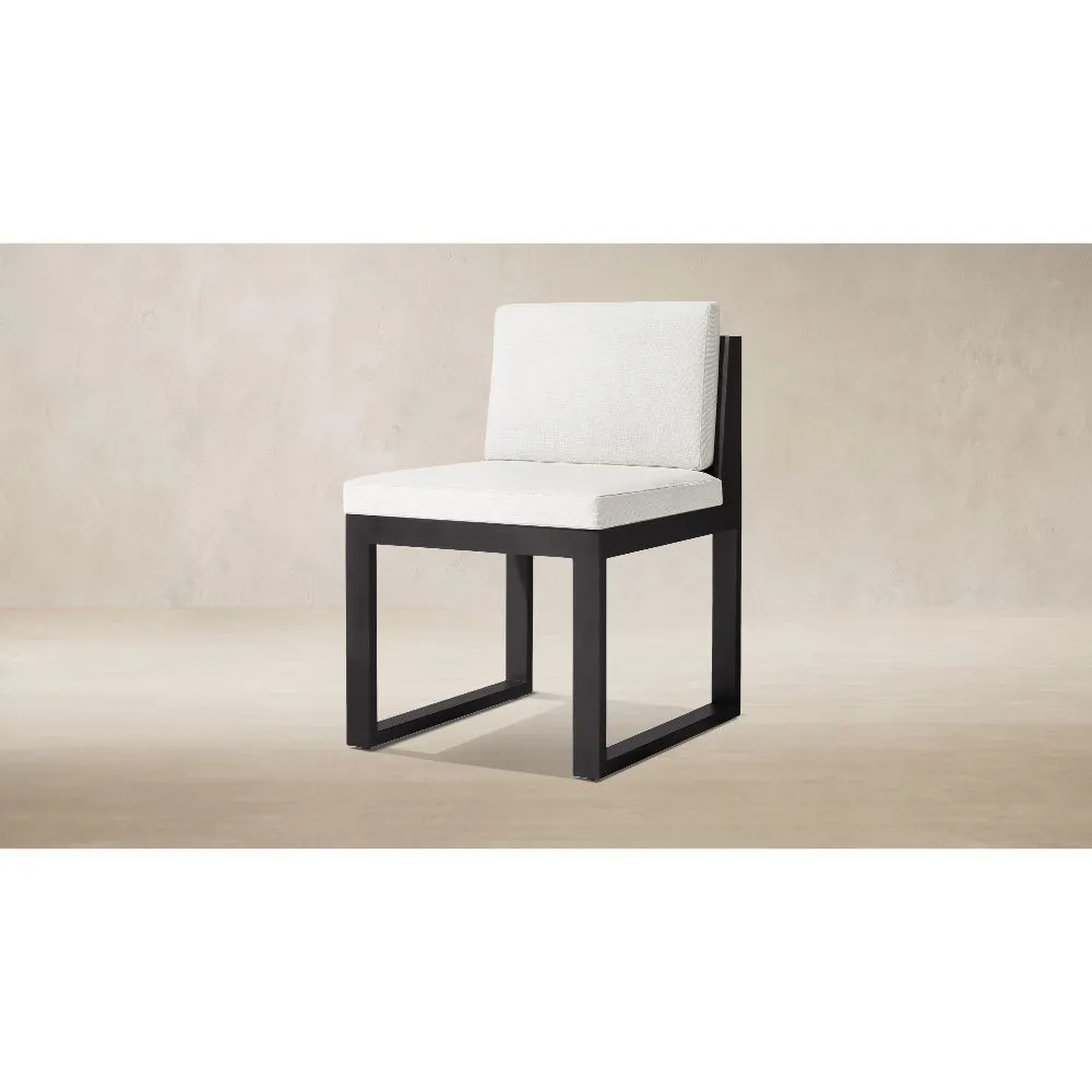Cape Town Aluminum Dining Side Chair (4)