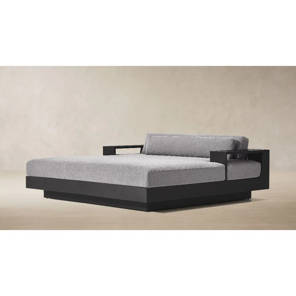 Cape Town Aluminum Double Chaise (3)