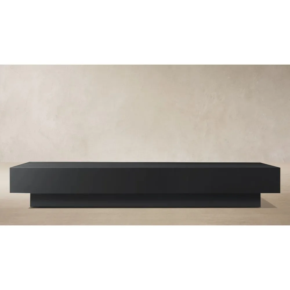 Cape Town Aluminum Rectangular Coffee Table (1)