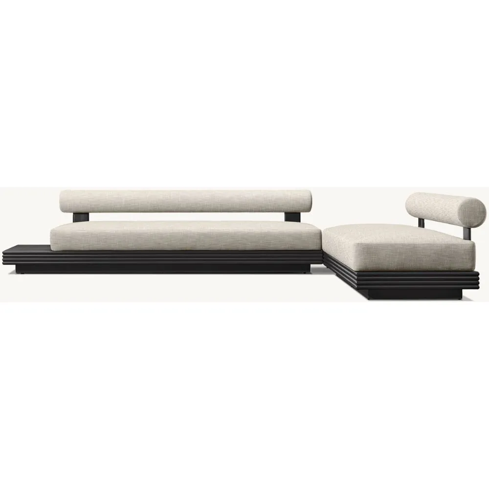 Bondi Aluminum Customizable Modular Sectional