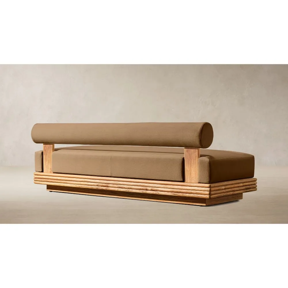Bondi Teak Armless Sofa (3)