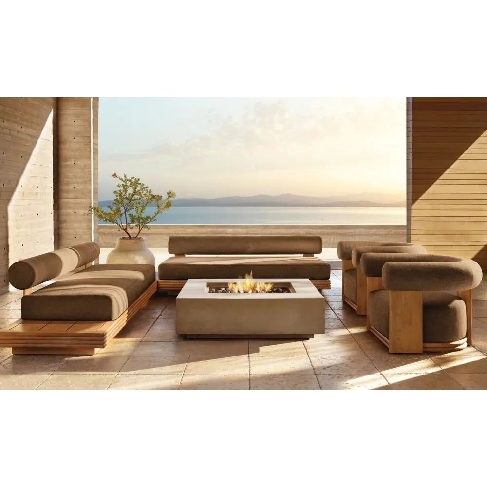 Bondi Teak Customizable Modular Sectional (1)