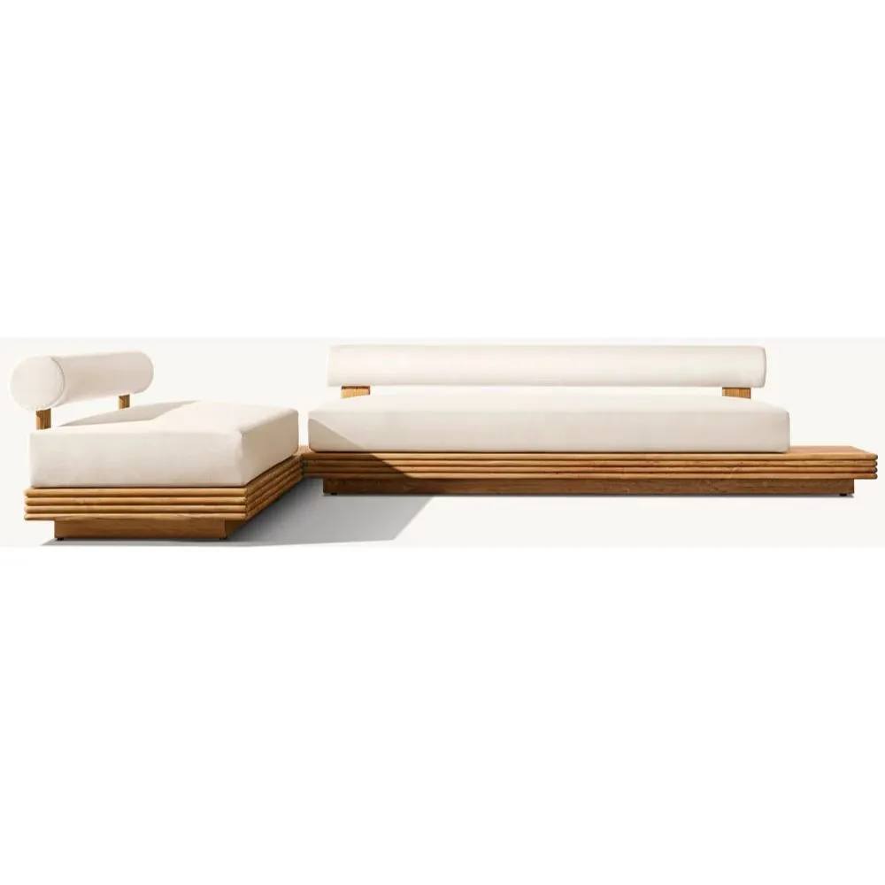 Bondi Teak Customizable Modular Sectional (3)
