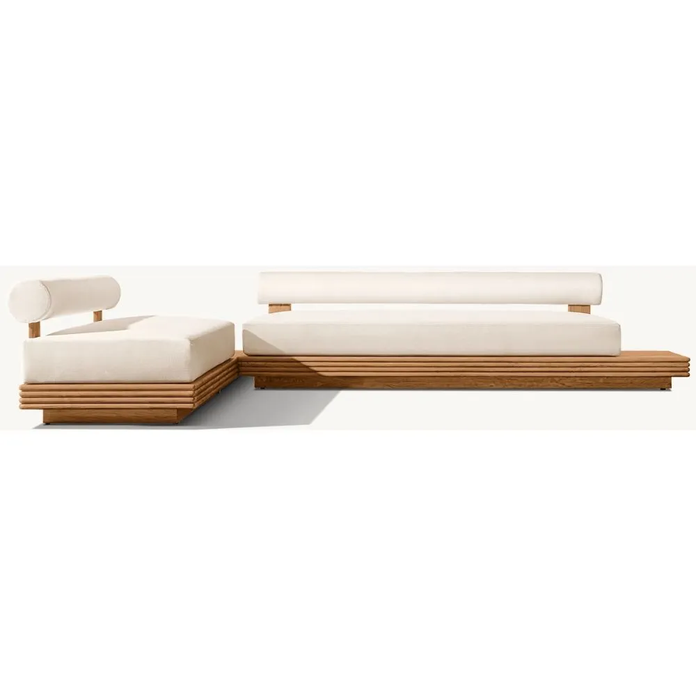 Bondi Teak Customizable Modular Sectional (4)