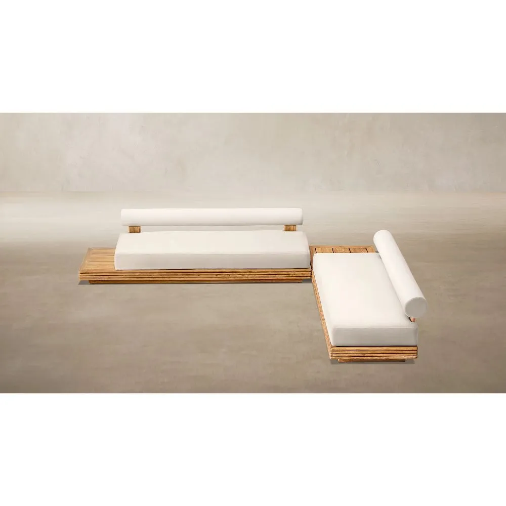 Bondi Teak Modular Right L-Sectional (2)