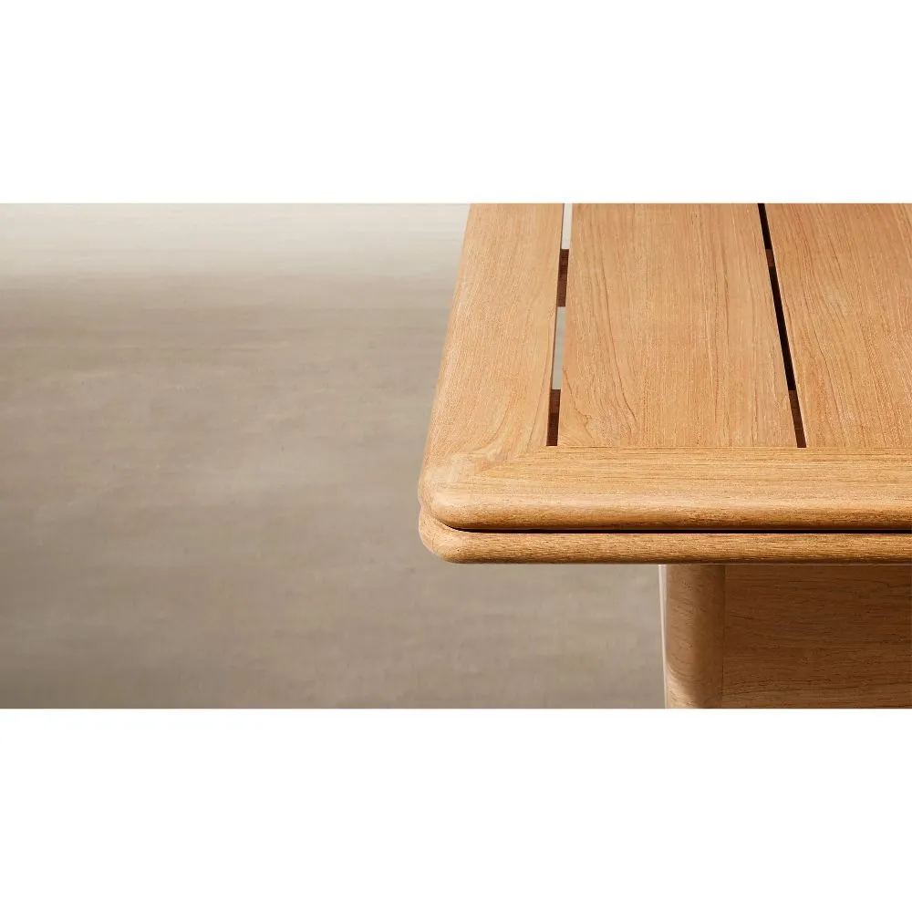 Bondi Teak Rectangular Coffee Table (4)
