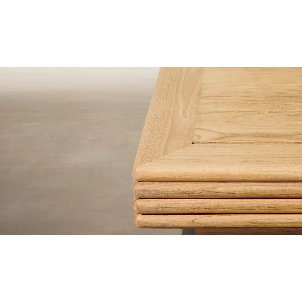 Bondi Teak Square Corner Side Table (3)