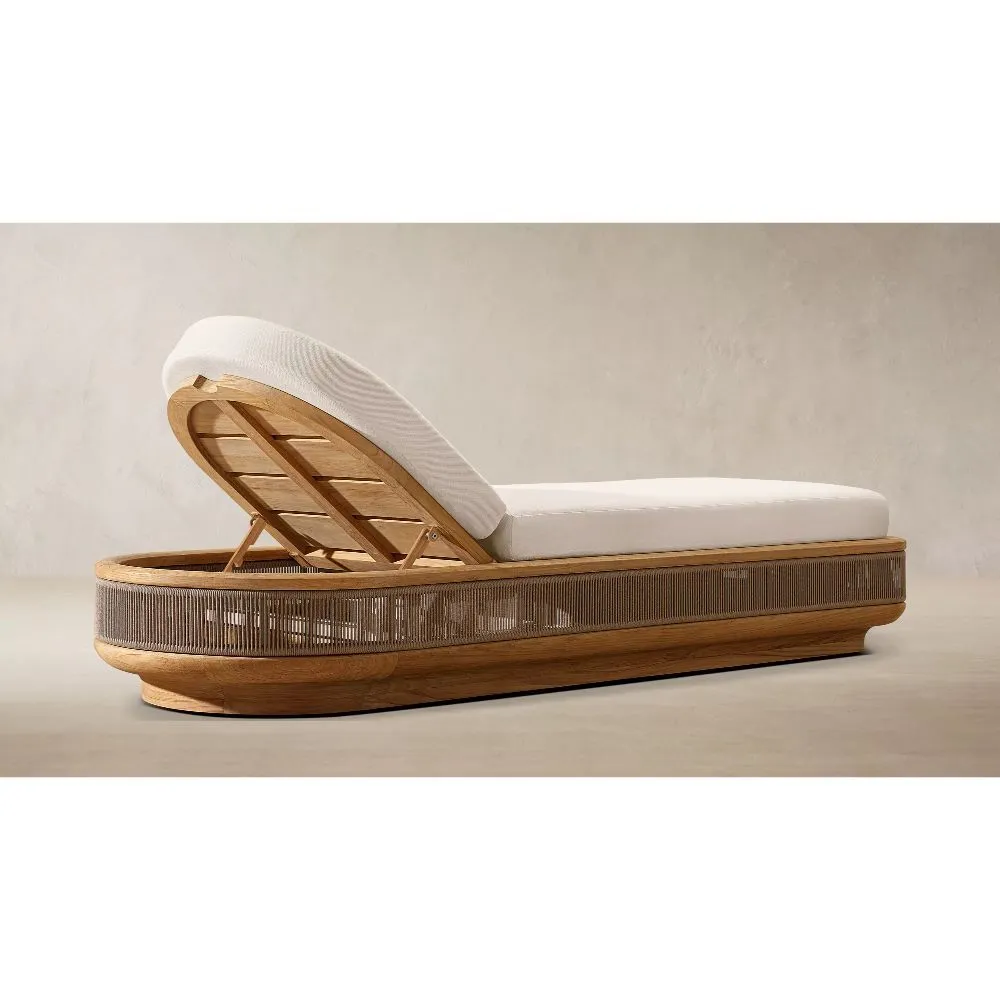 Brera Teak Adjustable Chaise (5)