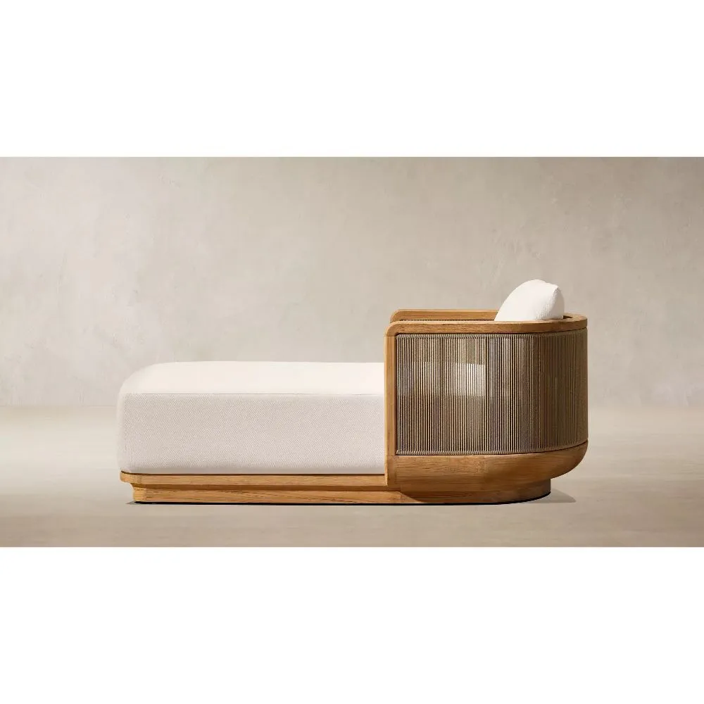 Brera Teak Chaise (1)