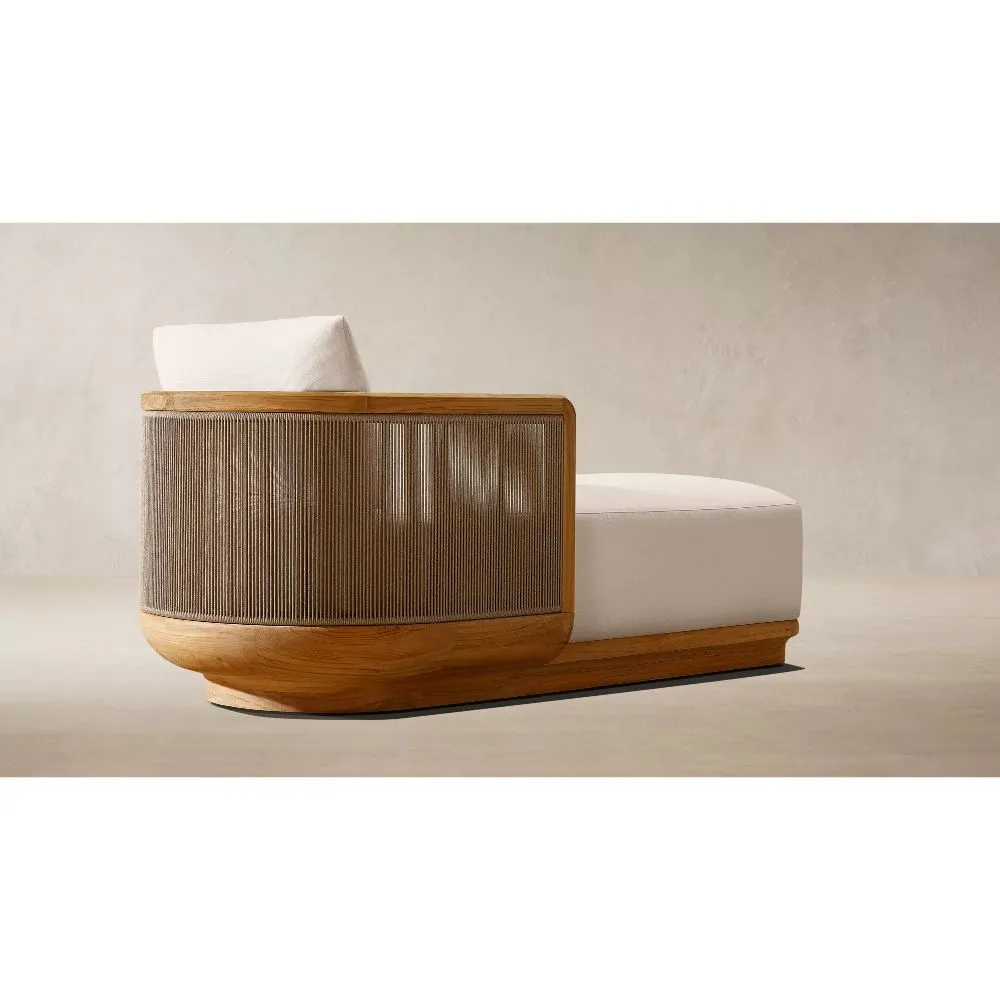 Brera Teak Chaise (2)