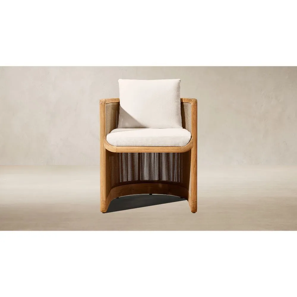Brera Teak Dining Armchair (1)