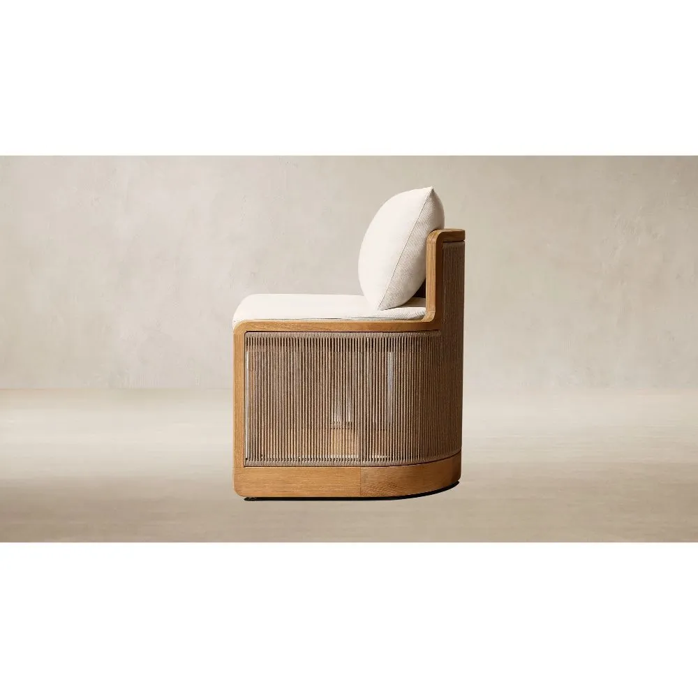 Brera Teak Dining Side Chair (2)