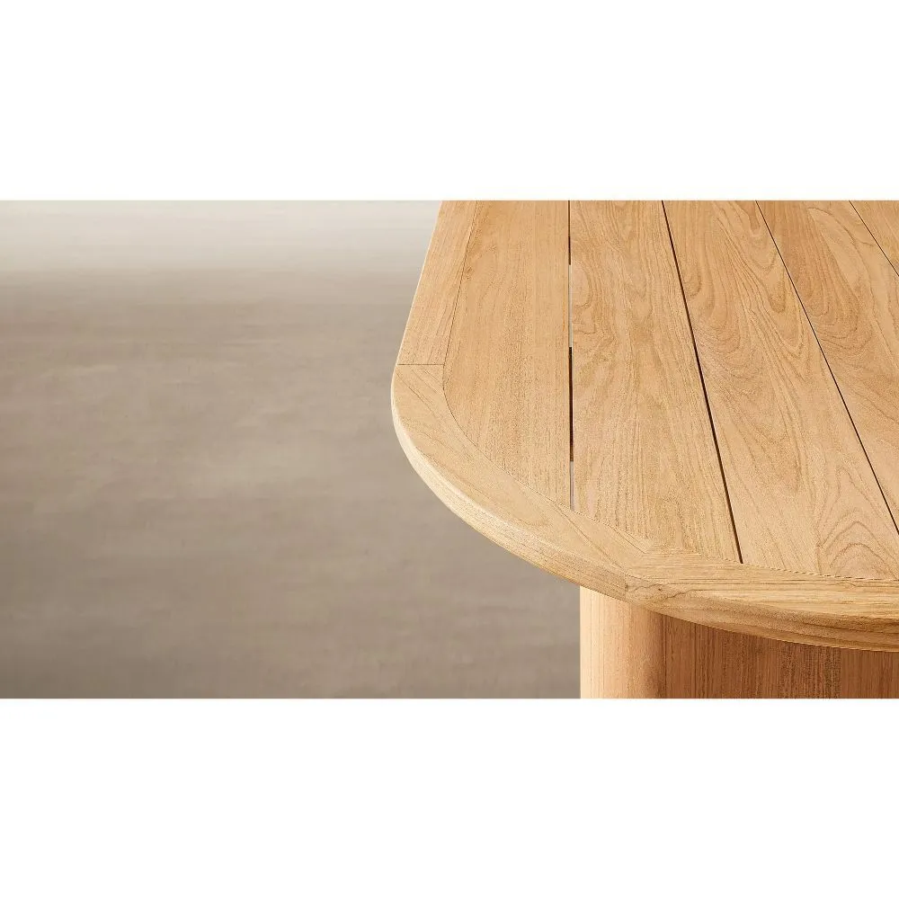 Brera Teak Rectangular Dining Table (3)