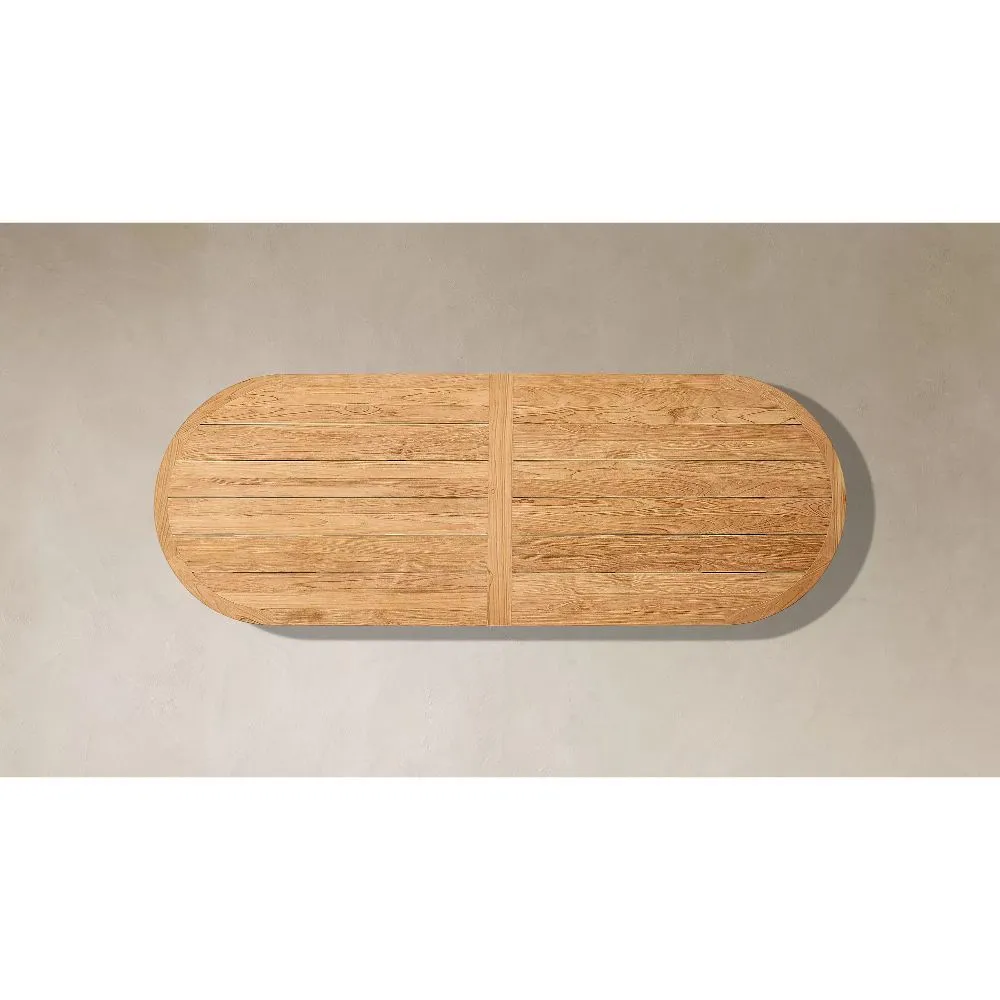 Brera Teak Rectangular Dining Table (4)