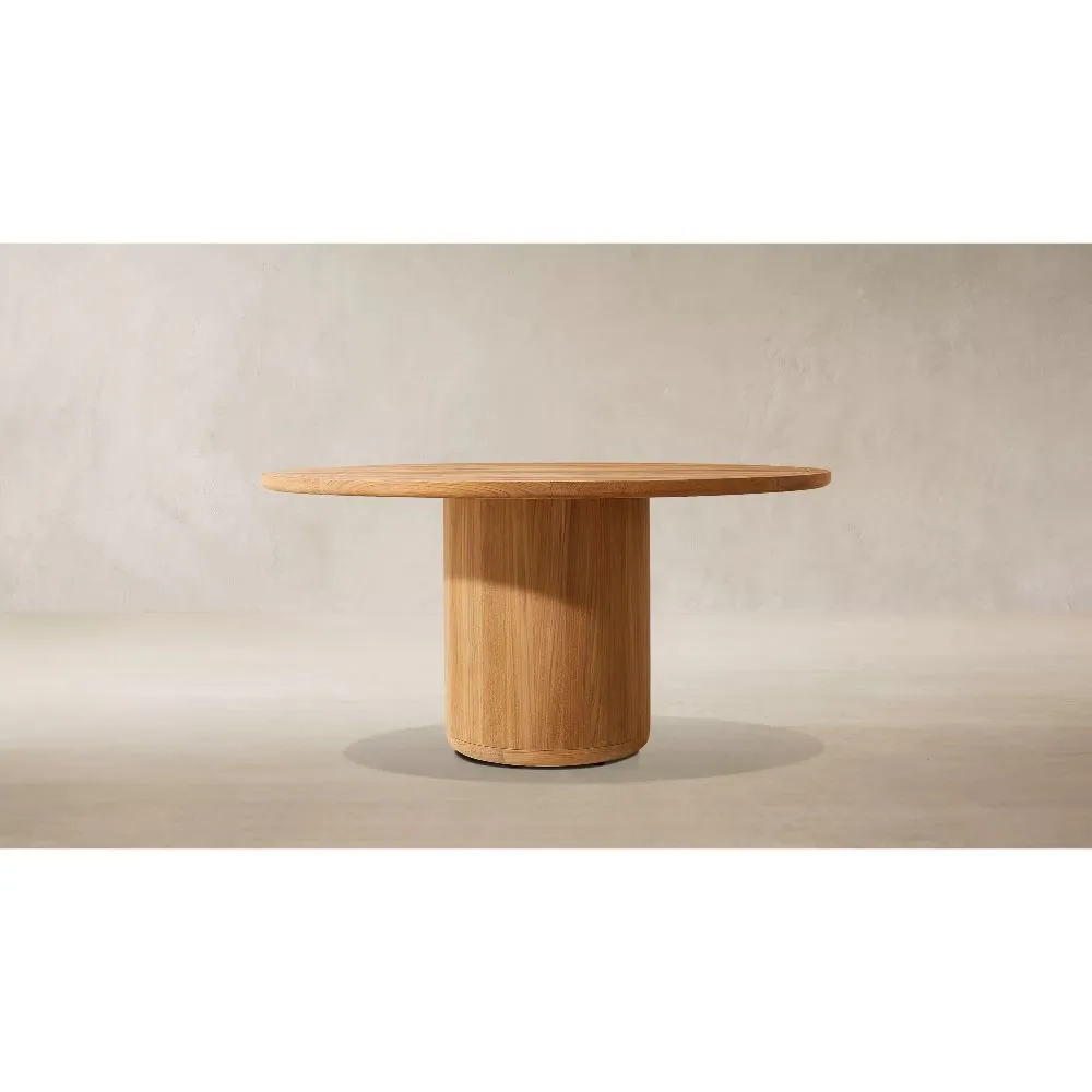 Brera Teak Round Dining Table (1)