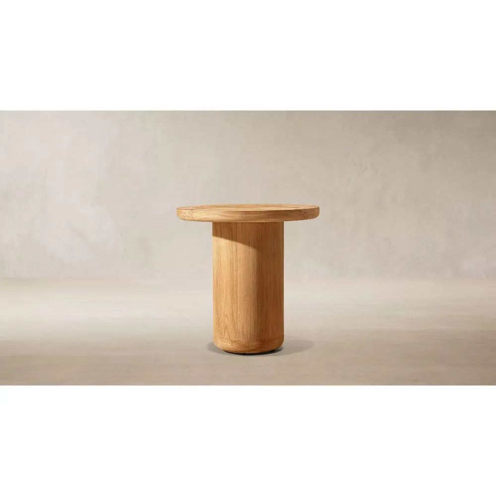 Brera Teak Round Side Table (1)