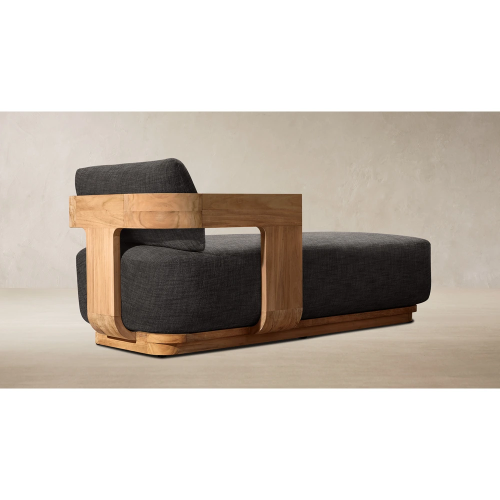 Sedona Teak Chaise (2)