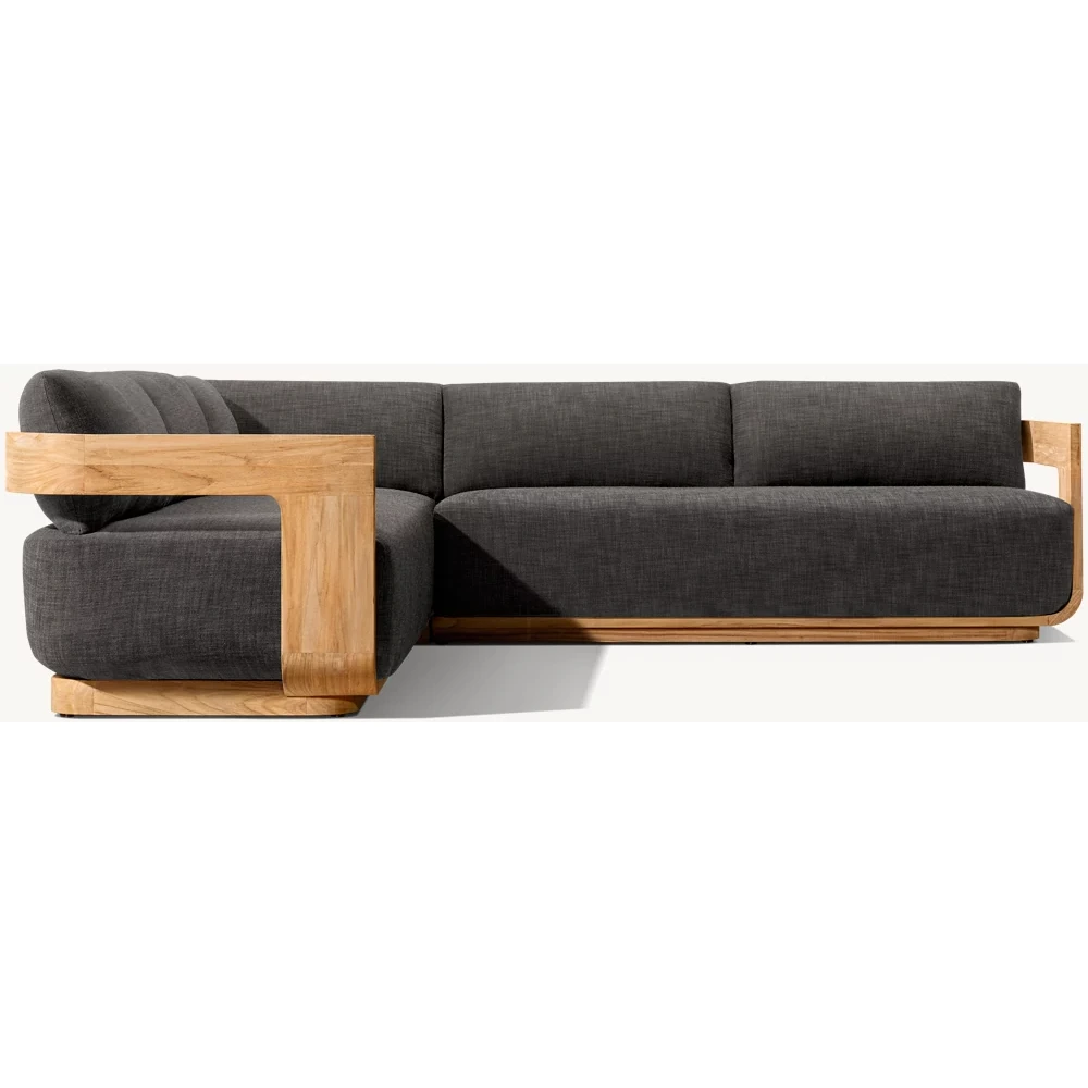 Sedona Teak Customizable Sectional (3)