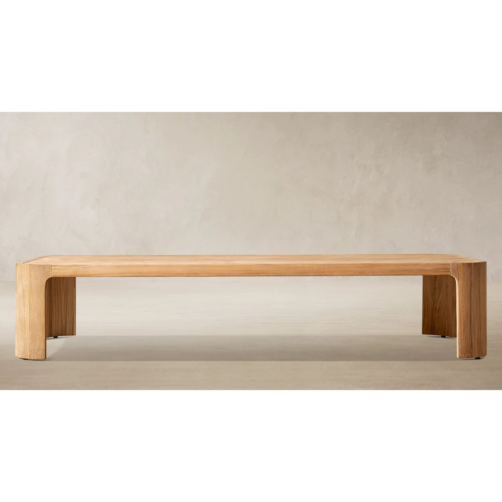 Sedona Teak Rectangular Coffee Table (3)
