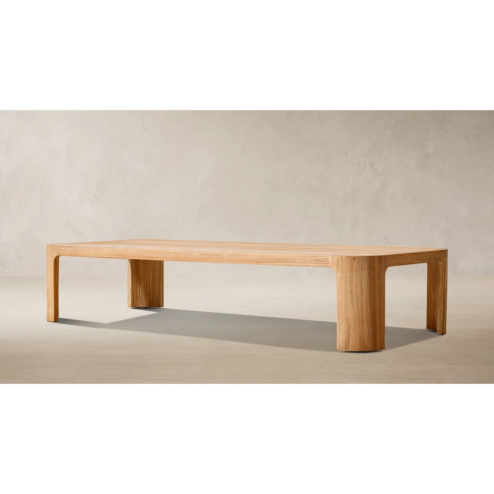 Sedona Teak Rectangular Coffee Table (4)