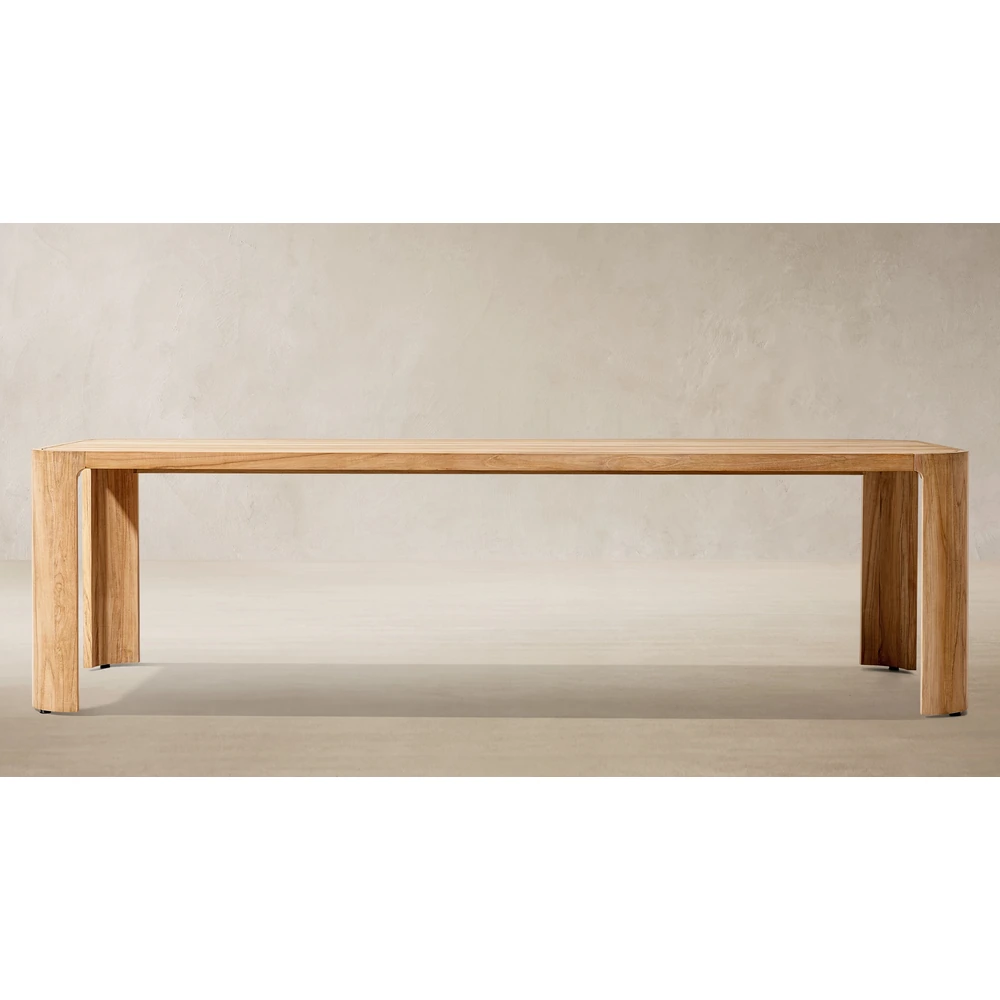 Sedona Teak Rectangular Dining Table (3)