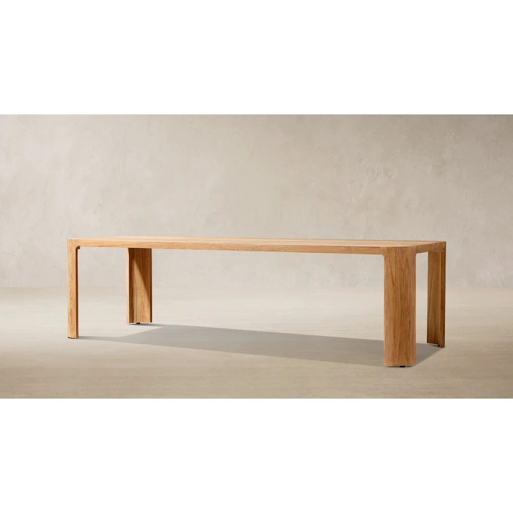 Sedona Teak Rectangular Dining Table (4)