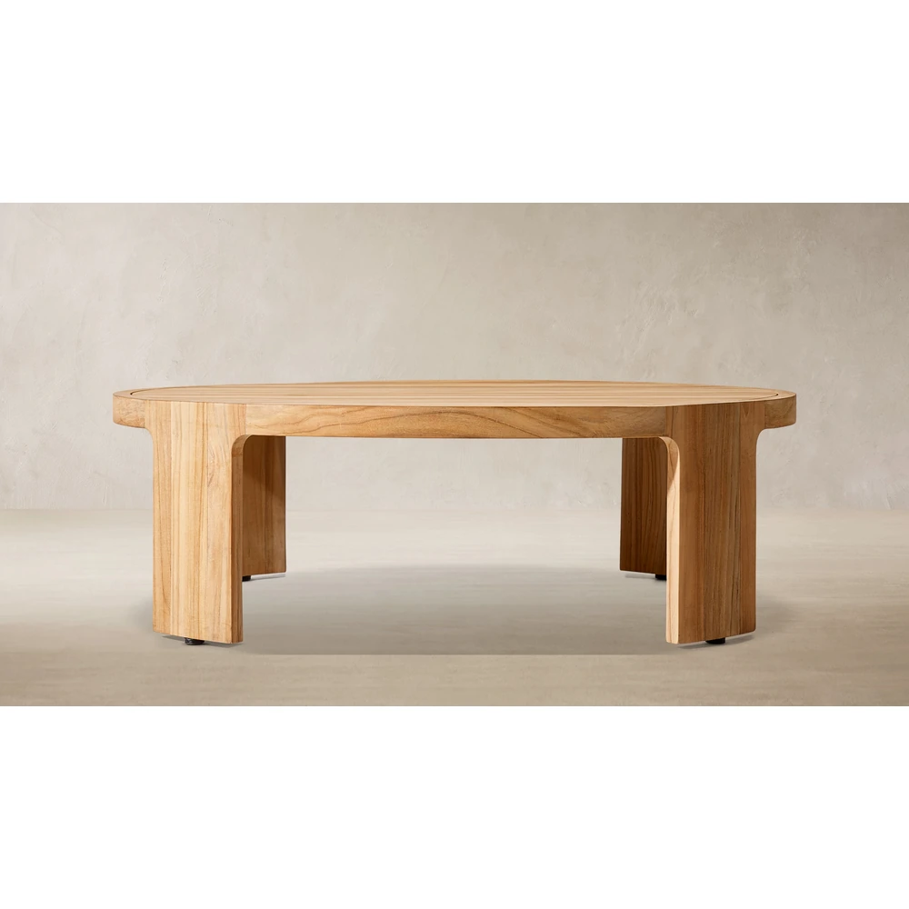 Sedona Teak Round Coffee Table (2)