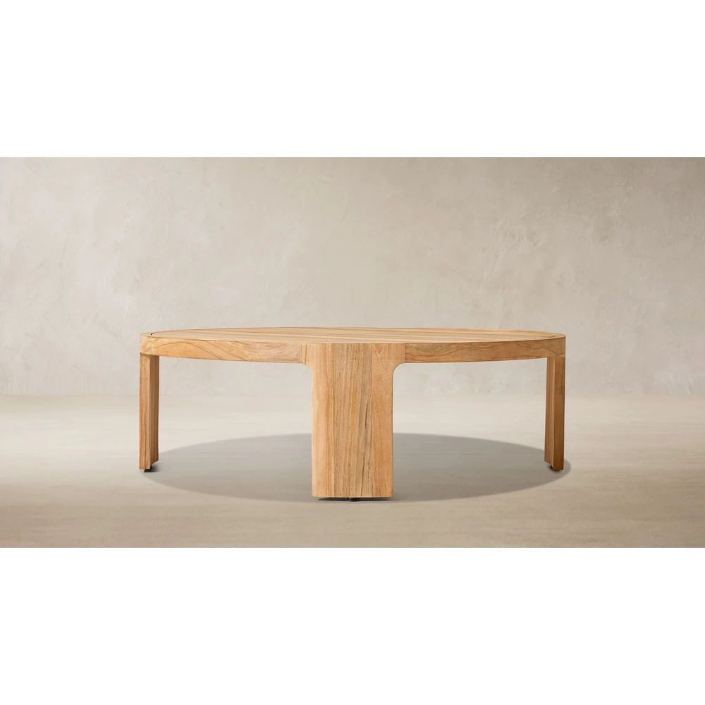 Sedona Teak Round Coffee Table (3)