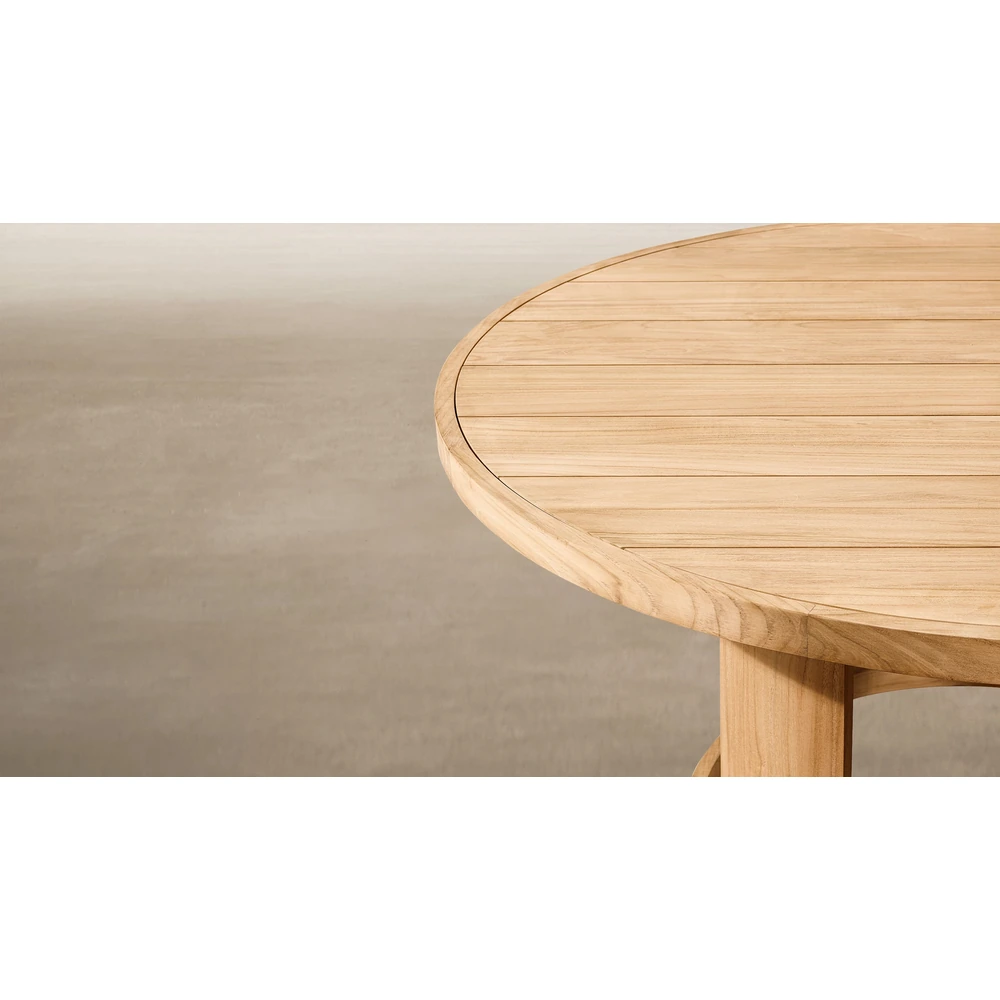 Sedona Teak Round Dining Table (3)